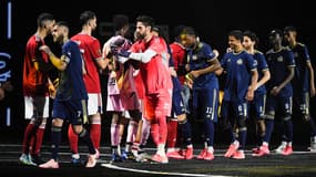 Le match entre Panam All Starz et F2R, le 13 avril 2025 à la Kings League France