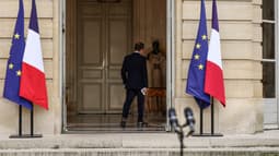 Le Premier ministre démissionnaire, Sébastien Lecornu, à Matignon le 6 octobre 2025. 