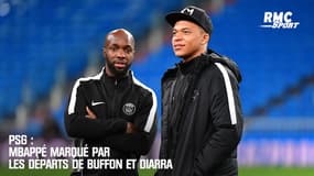 PSG : Mbappé marqué par les départs de Buffon et Diarra