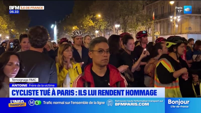 Cycliste tué à Paris: 