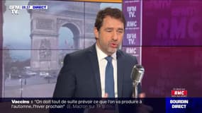 Christophe Castaner face à Jean-Jacques Bourdin en direct - 03/02