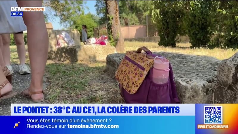 Le Pontet : 38°C en classe de CE1, la colère des parents