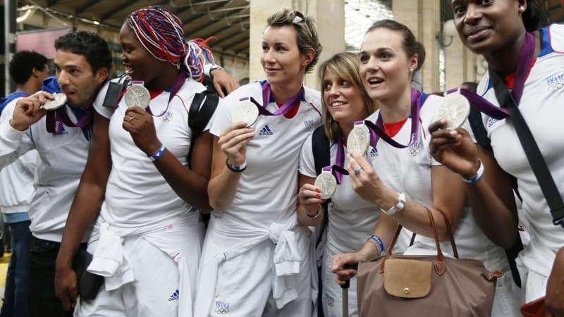 Les Bleus, vice-championnes olympiques