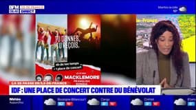 Une place de concert contre du bénévolat, lancement du festival The Fork... Ça se passe en Île-de-France! 