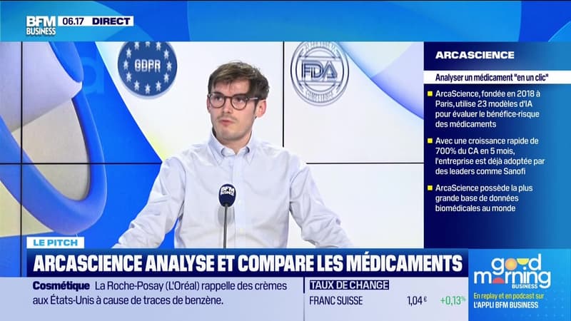 Le Pitch : ArcaScience analyse un médicament 