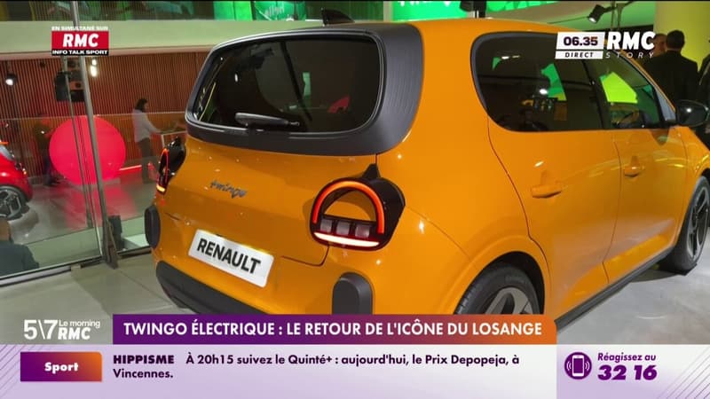 Twingo électrique : le retour de l'icône du losange