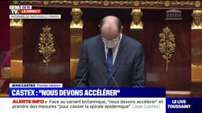 Jean Castex: "Je condamne sans réserve l'irresponsabilité dont font montre certains" en ne respectant pas les règles