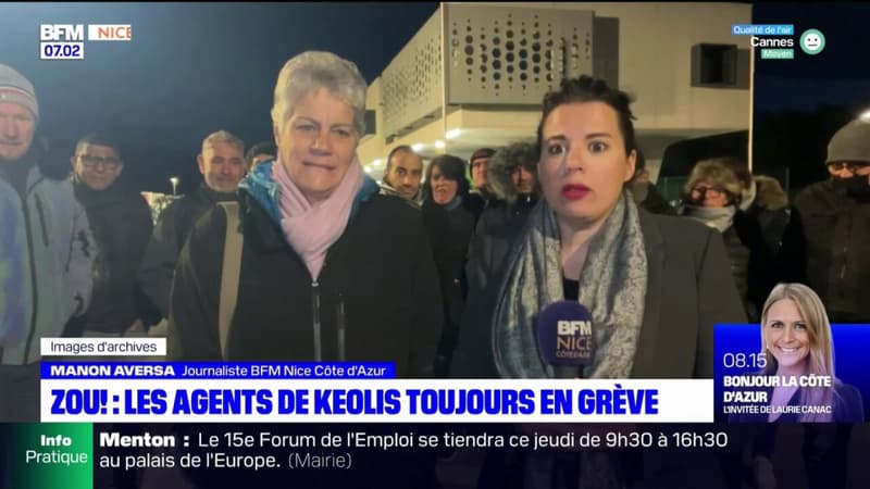 Alpes Maritimes: les agents de Keolis en grève, des perturbations sur le réseau Zou!