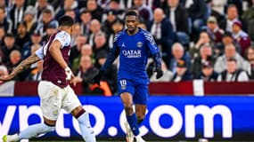 Ousmane Dembélé lors du match Aston Villa-PSG (3-2, Ligue des champions), le 15 avril 2025