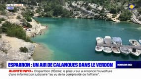 Alpes-de-Haute-Provence: un air de calanques au lac d'Esparron-de-Verdon