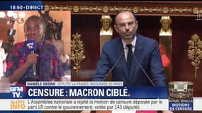 Motion de censure: "Ce n'est pas une alliance bizarre de circonstance", défend Danièle Obono, députée France Insoumise