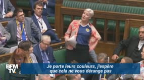 Royaume-Uni: une députée vient au Parlement avec un maillot écossais