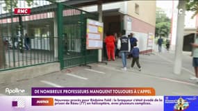 Rentrée : de nombreux professeurs manquent toujours à l'appel 