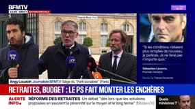 Retraites, budget... Le Parti socialiste fait monter les enchères