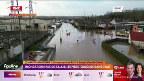Inondations Pas-de-Calais : les pieds toujours dans l'eau