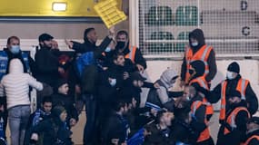 Des incidents ont éclaté dans le parcage des supporters bastiais