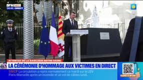 Nice rend hommage aux victimes de l'attentat de la Basilique Notre-Dame