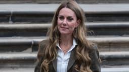 La princesse de Galles, Kate, au musée d'Histoire naturelle de Londres, le 4 septembre 2025.