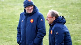 Bernard Laporte et Jacques Brunel
