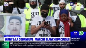 La Courneuve: plusieurs centaines de personnes réunies pour la marche blanche en hommage à Wanys