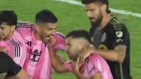 Luis Suarez mord Jordi Alba, le 10 avril 2025