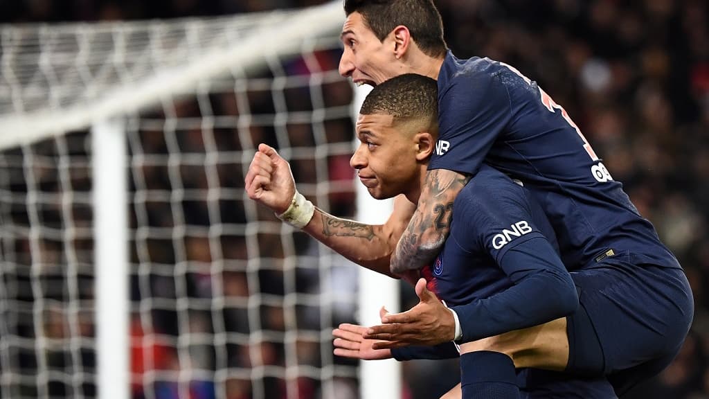 Mbappé et Di Maria Mbappé et Di Maria