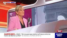 "Quand on est devenu Français, on accepte notre culture et notre histoire. Si on n'est pas content, on prend ses valises et on s'en va: c'est clair" - Nadine Morano