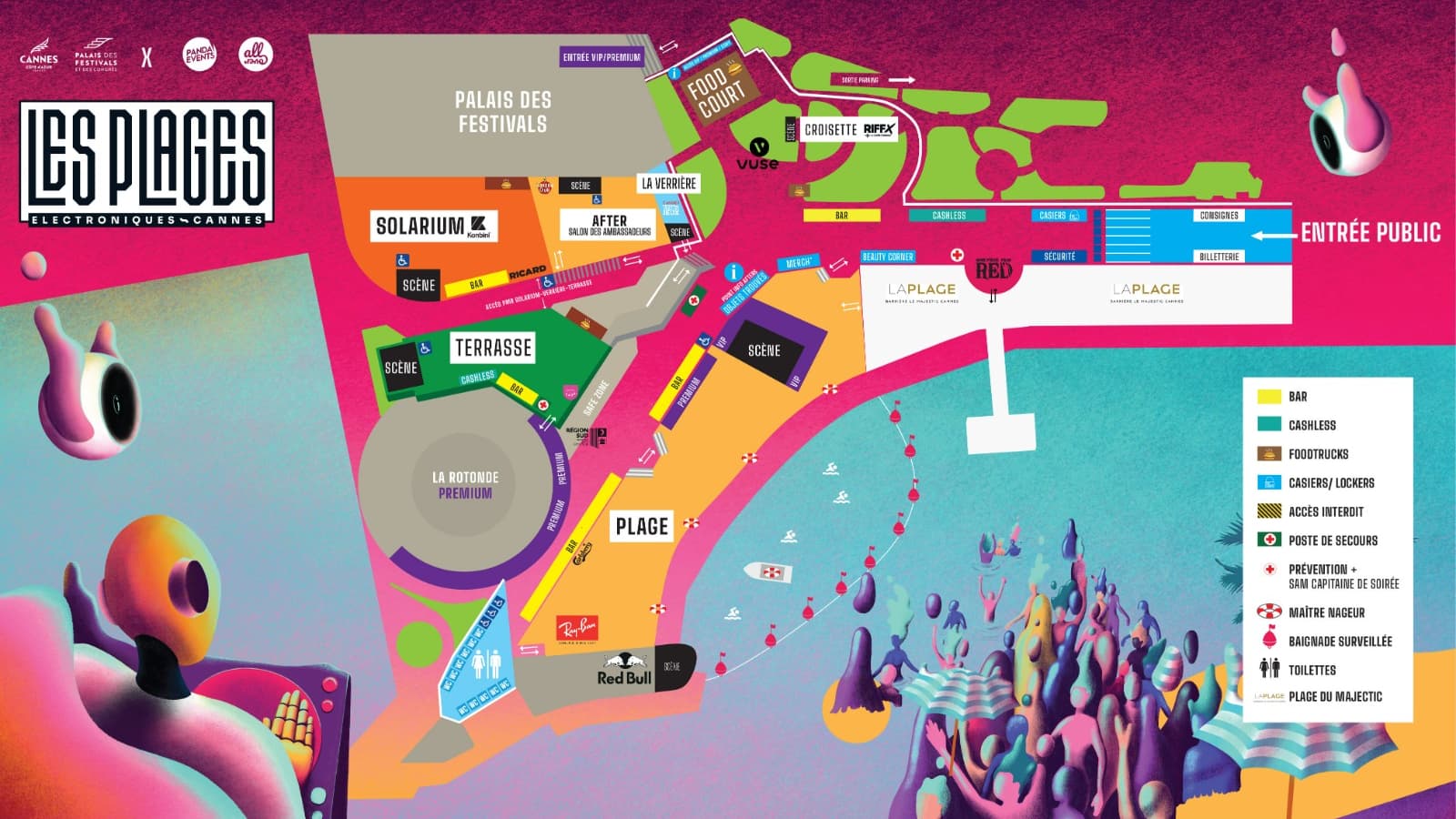 Le festival Les Plages électroniques est prévu du 5 au 7 août à Cannes. 