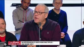 #Référendum "Les gens veulent plus de pouvoir, mais je leur rappelle qu'ils ne se déplacent pas pour aller voter !" Johnny Blanc #GGRMC