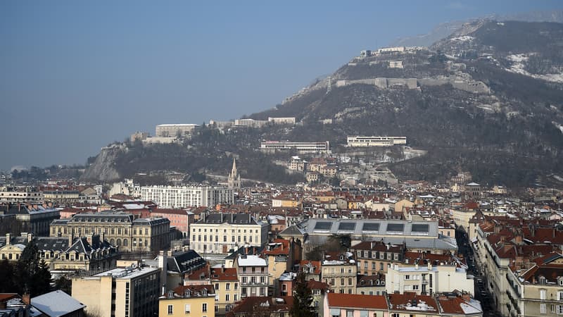 Vue de la ville de Grenoble