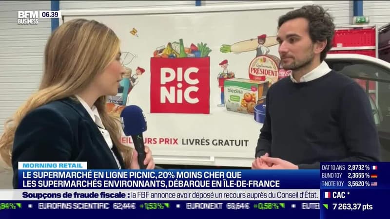 Morning Retail : Le supermarché en ligne Picnic débarque en Île-de-France, par Noémie Wira - 31/03