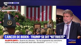 Cancer de Biden : Trump se dit "attristé" - 19/05