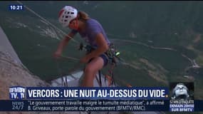 Dans le Vercors, il est possible de passer une nuit au-dessus du vide