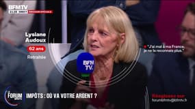 FORUM BFM - "Je suis en colère contre l'Assemblée nationale. Quand je vois ce que vous faites. Vous êtes pitoyables", dit Lysiane Audoux, retraitée