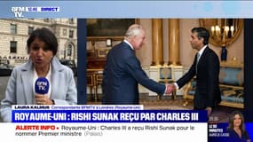 Royaume-Uni: Charles III a reçu Rishi Sunak pour le nommer Premier ministre