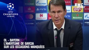 OL - Bayern : L'amertume de Garcia sur les occasions manquées
