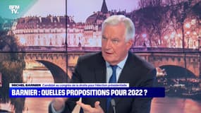 Michel Barnier: "Moi président, je réinvestis et je relance la construction" de réacteurs nucléaires - 01/10