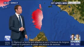 Comment expliquer les 40°C attendus en Corse ce vendredi?