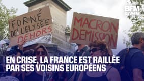  En crise, la France est raillée par ses voisins européens 