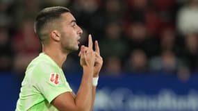 Ferran Torres lors d'Osasuna-Barça, le 28 septembre 2024.