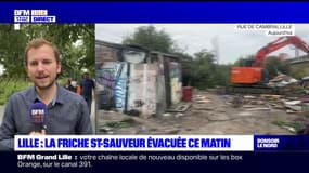 Lille: le camp de la friche Saint-Sauveur évacué ce mardi matin