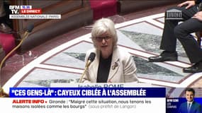 "Ces gens-là": Caroline Cayeux ciblée à l'Assemblée nationale, Isabelle Rome, ministre chargée de la Diversité répond