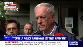 Accident de voiture dans le Nord: "Manifestement, la voiture qui a percuté" les policiers "arrivait à contre-sens", affirme Frédéric Veaux, directeur général de la Police nationale