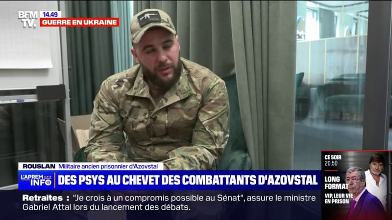 Les psychologues au chevet des combattants d'Azovstal