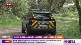 Agathe : les causes de sa mort pas encore connues