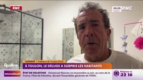 A Toulon, le déluge a surpris les habitants