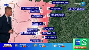 Une journée couverte ce lundi en Alsace, il fera 12°C à Strasbourg et à Mulhouse