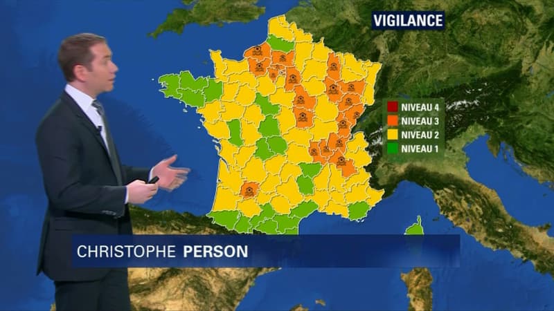 Vigilance orange sur  23 départements encore ce mardi.