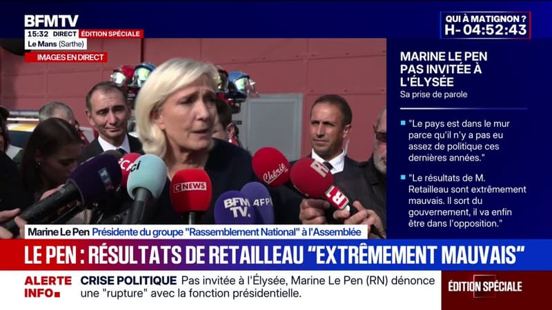 Départ de Bruno Retailleau: 