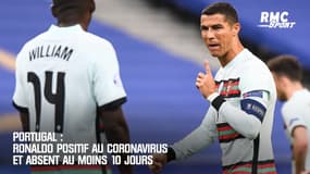 Portugal : Ronaldo positif au coronavirus et absent au moins 10 jours